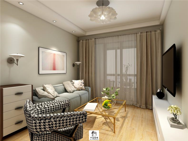 洛陽(yáng)裝修效果圖，80㎡小戶(hù)型裝修案例