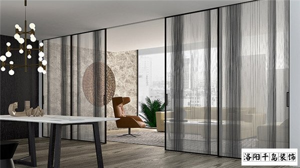 火遍洛陽裝修界的極窄邊移動門，越看越心動