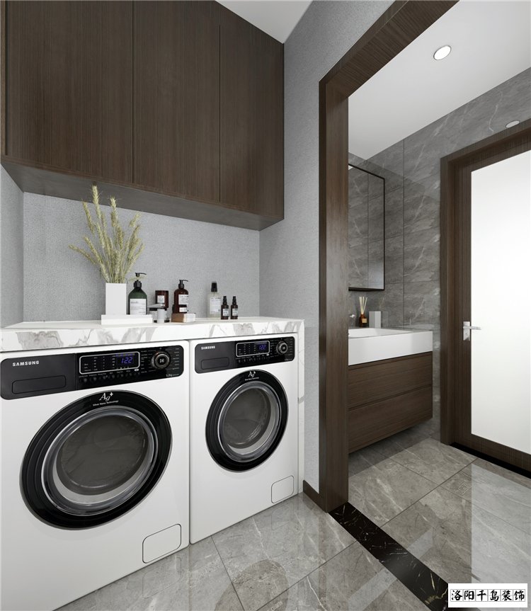 現代極簡風格客衛(wèi)干區(qū)裝修