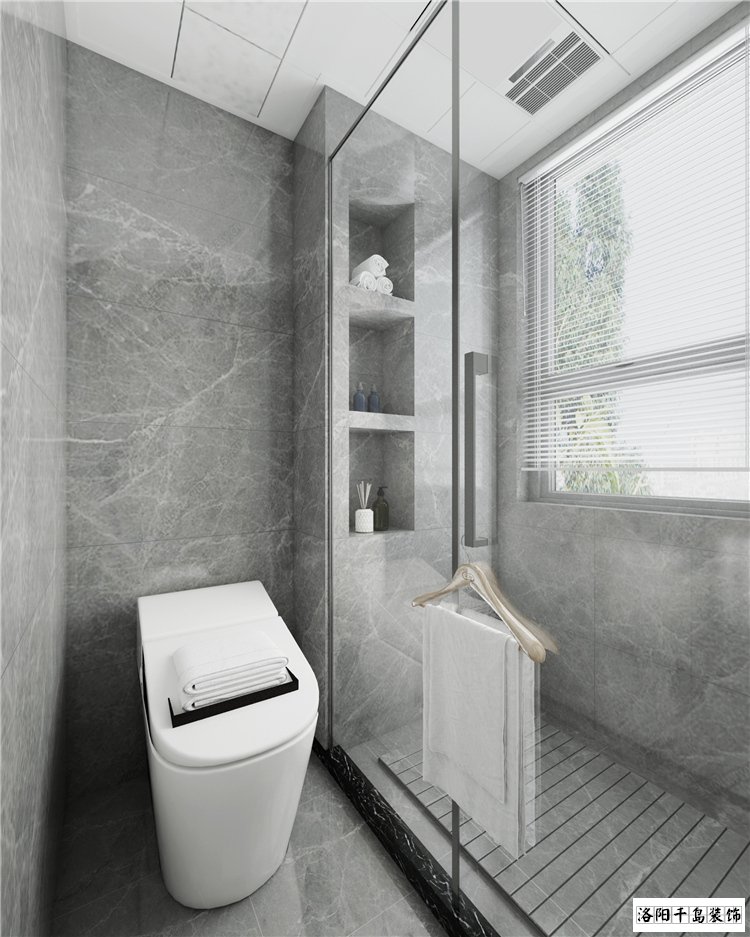 現代極簡風格客衛(wèi)裝修